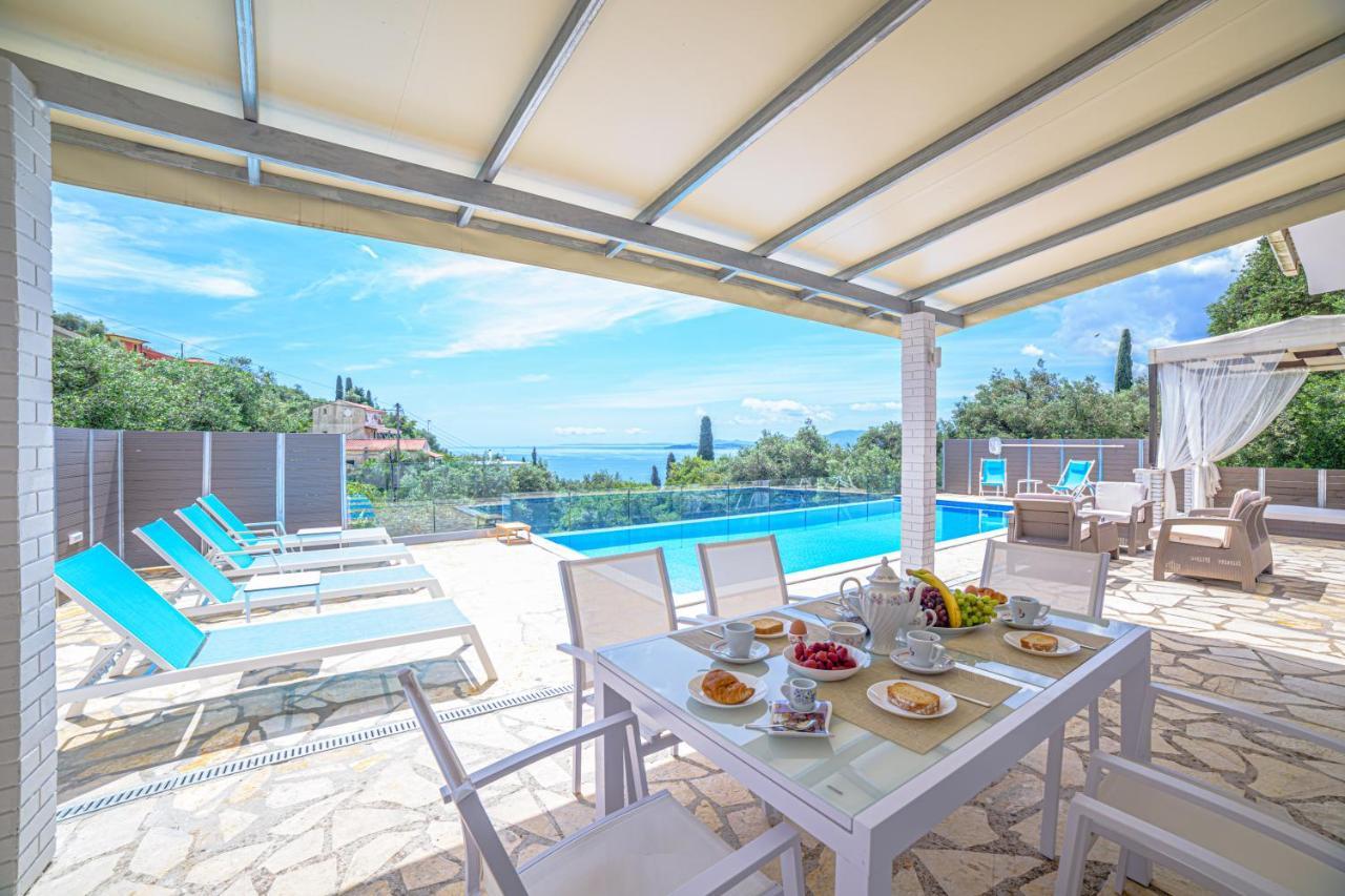 Villa Hera-The Infinity Blue Ниссаки Экстерьер фото