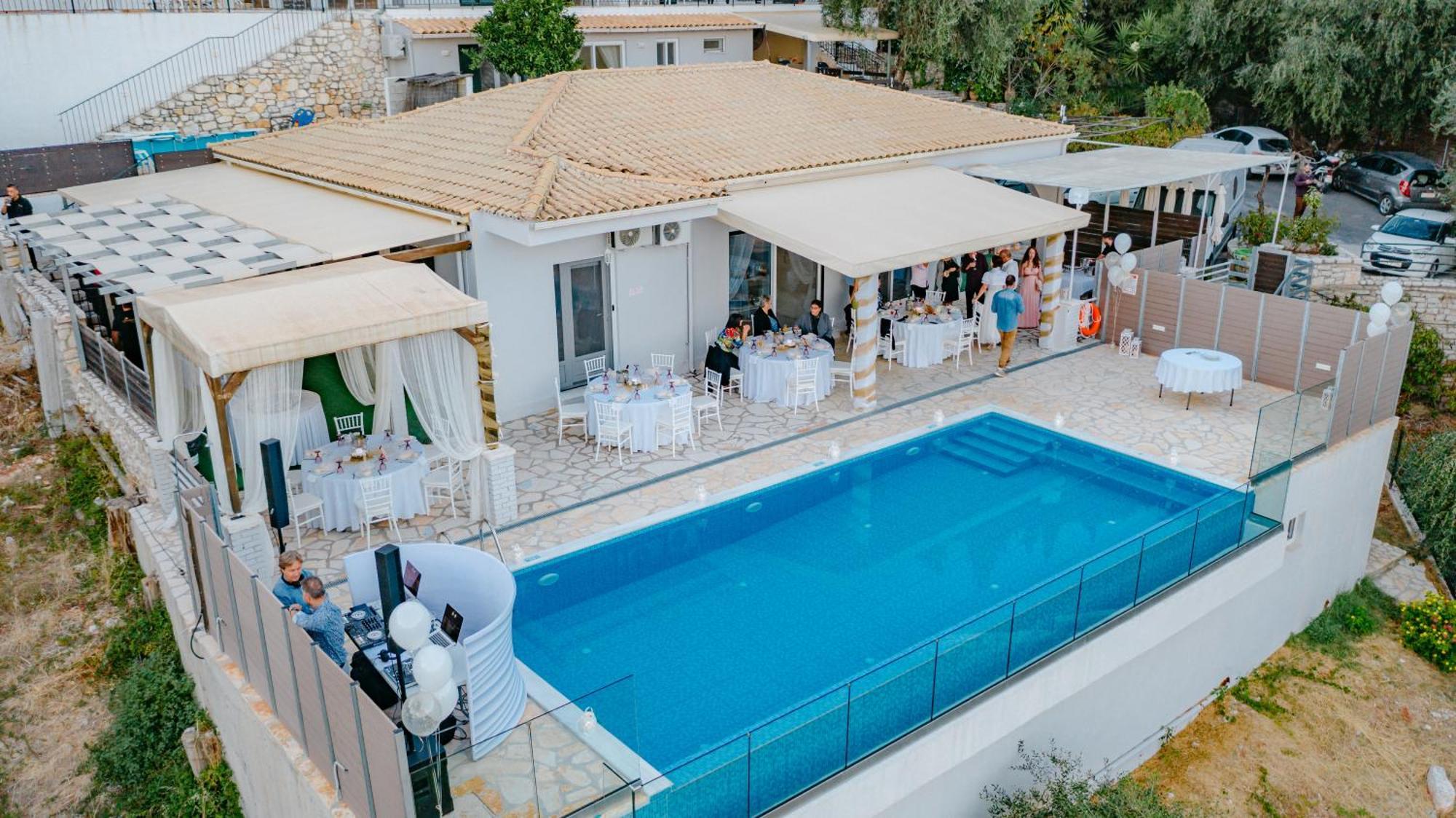 Villa Hera-The Infinity Blue Ниссаки Экстерьер фото